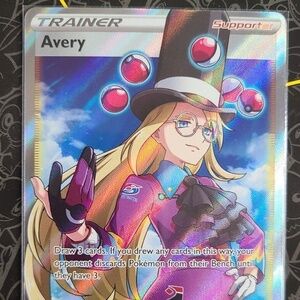 Avery 187/198 Pokemon TCG Chilling Reign Holo Full Art